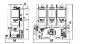 High Voltage Vacuum Contactor Unit 7.2kV 400A Transformers Capacitive Loads Control
